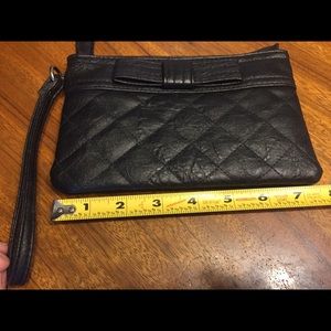 American Eagle Outfitters Faux Leather Wristlet